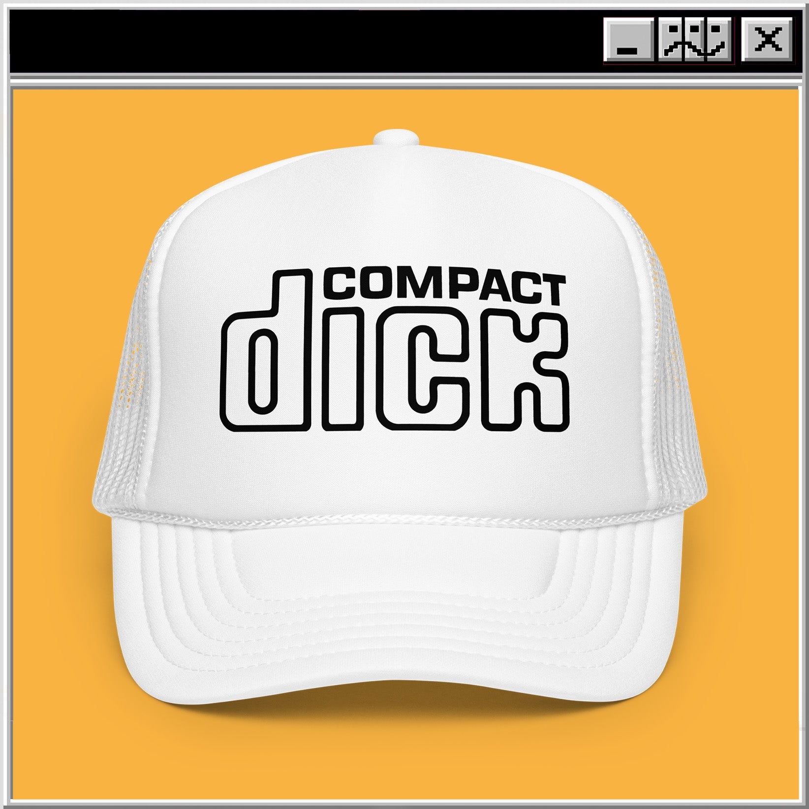 COMPACT DICK - Trucker Hat OTRAS Industries