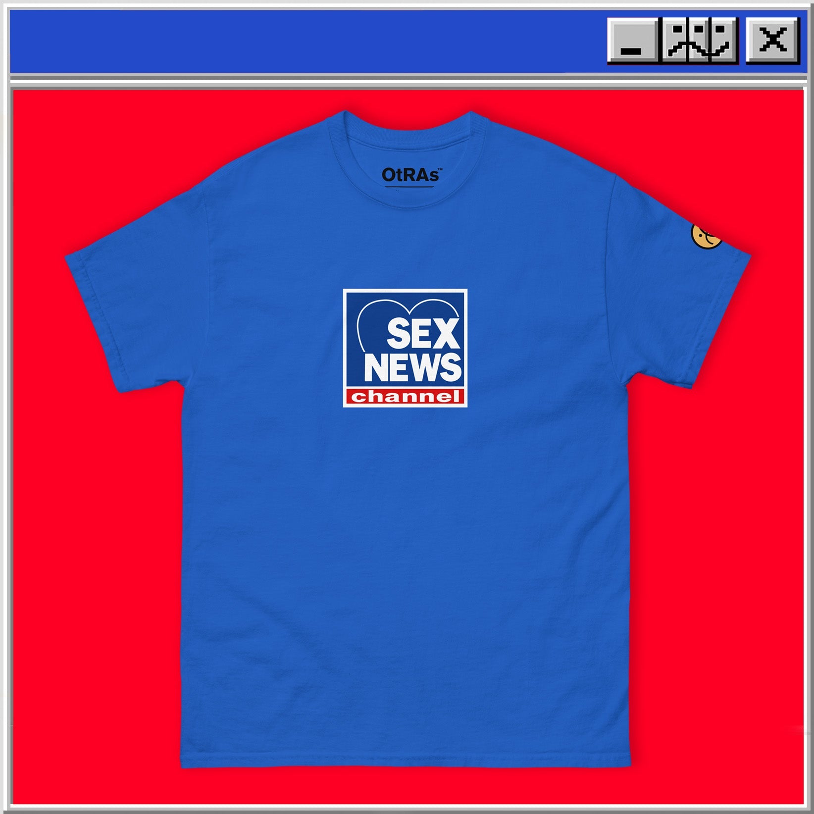 SEX NEWS CHANNEL T-Shirt OTRAS Industries