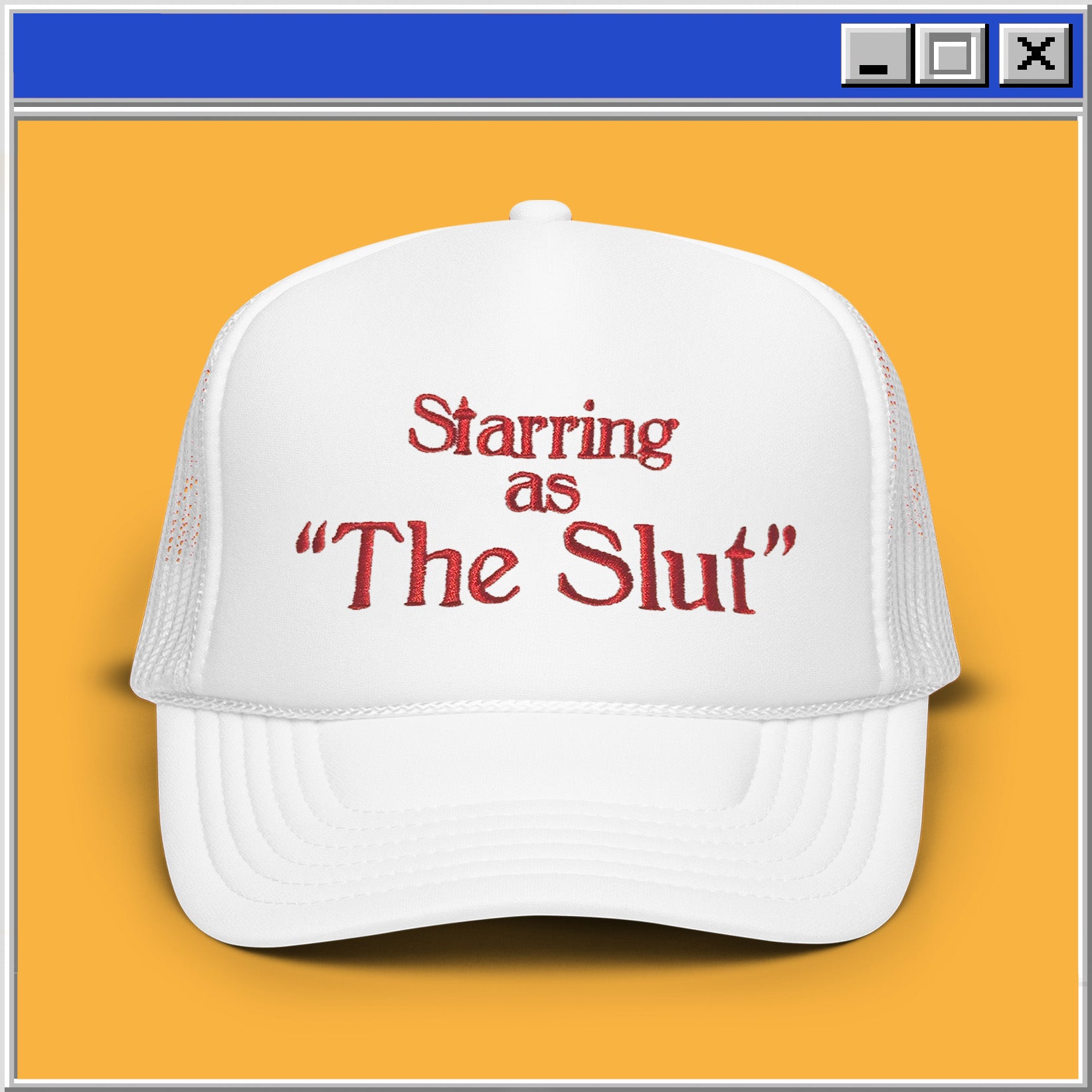 Starring As The Slut TRUCKER